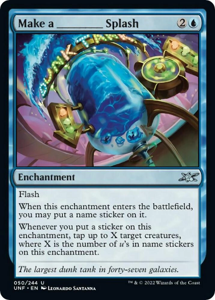 Make a _____ Splash Foil