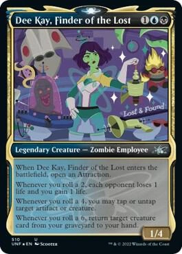 Dee Kay, Finder of the Lost (Showcase) (Galaxy Foil)