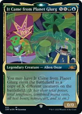 It Came from Planet Glurg (Showcase) (Galaxy Foil)