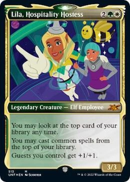 Lila, Hospitality Hostess (Showcase) (Galaxy Foil)
