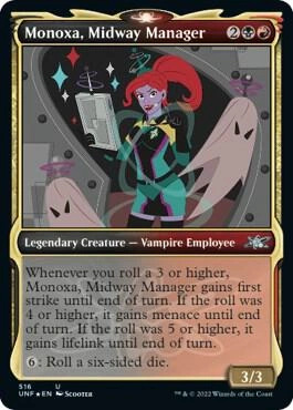 Monoxa, Midway Manager (Showcase) (Galaxy Foil)