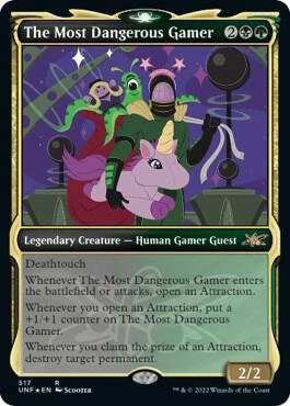 The Most Dangerous Gamer (Showcase) (Galaxy Foil)
