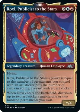 Roxi, Publicist to the Stars (Showcase) (Galaxy Foil)