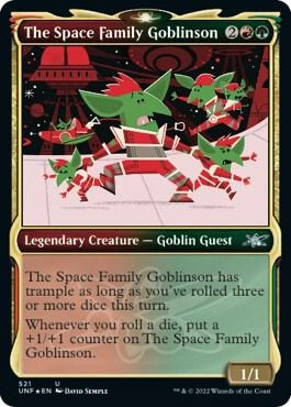 The Space Family Goblinson (Showcase) (Galaxy Foil)