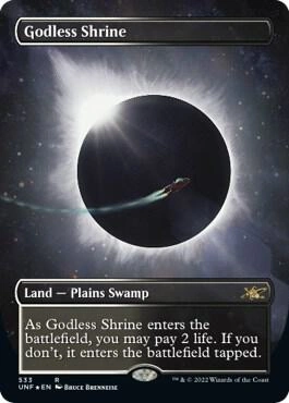 Godless Shrine (Borderless) (Galaxy Foil)