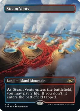 Steam Vents (Borderless) (Galaxy Foil)