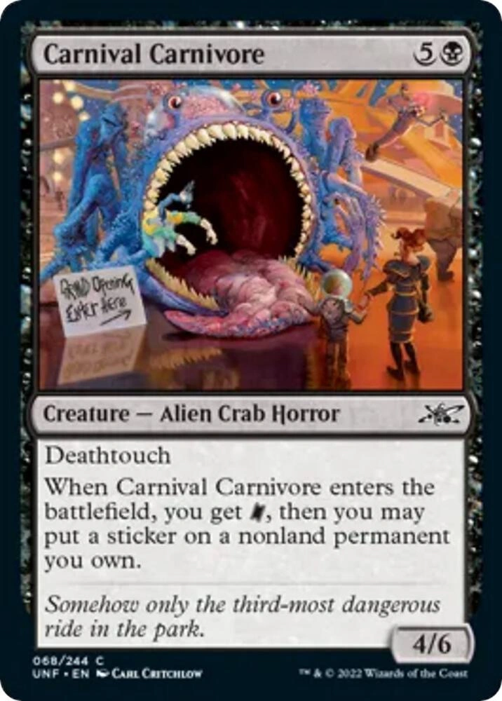 Carnival Carnivore Foil