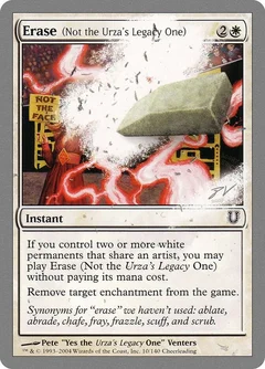 Erase (Not the Urza's Legacy One) 10