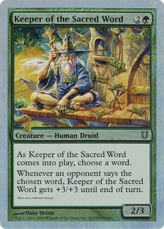 Keeper of the Sacred Word 101