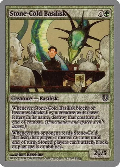 Stone-Cold Basilisk 112