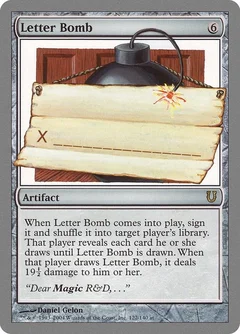Letter Bomb 122