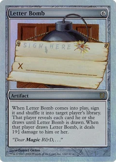 Letter Bomb (Alternate Foil) 122