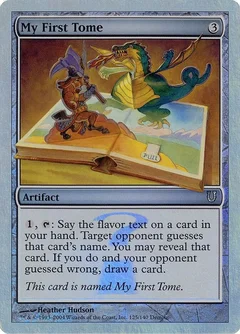 My First Tome (Alternate Foil) 125