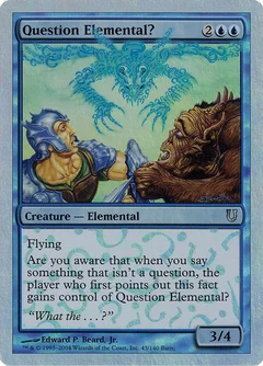 Question Elemental? (Alternate Foil) 43