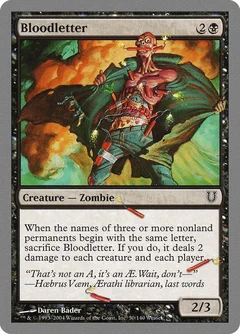 Bloodletter Foil 50