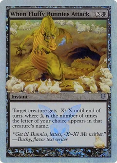When Fluffy Bunnies Attack (Alternate Foil) 67