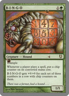 B-I-N-G-O Foil 92