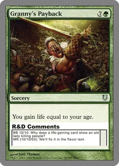 Granny's Payback Foil 99