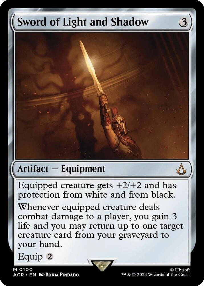 Sword of Light and Shadow Foil