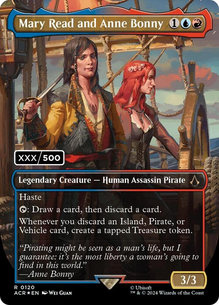 Mary Read and Anne Bonny (English) (Serial Numbered) Foil