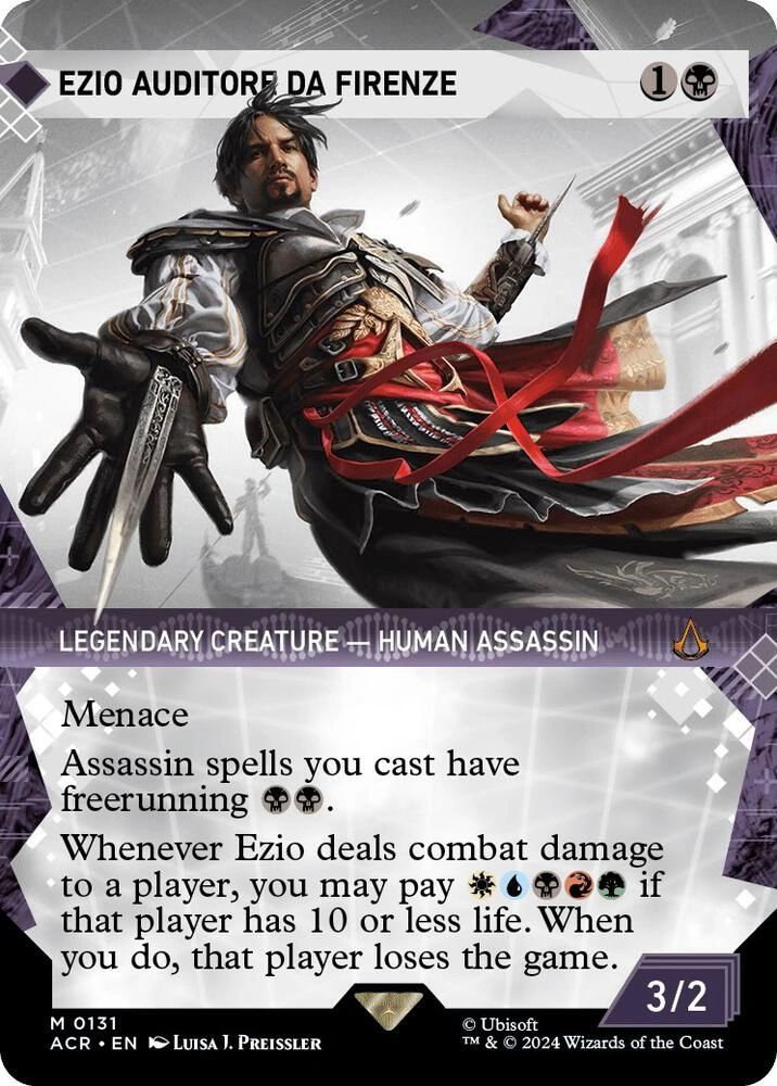 Ezio Auditore da Firenze (Showcase) Foil