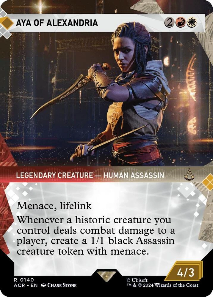 Aya of Alexandria (Showcase) Foil