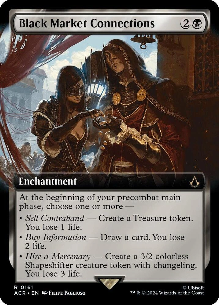 Black Market Connections (Extended Art) Foil