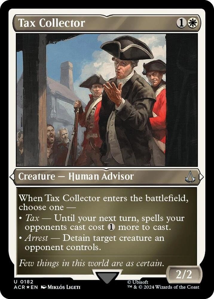 Tax Collector (Foil Etched)