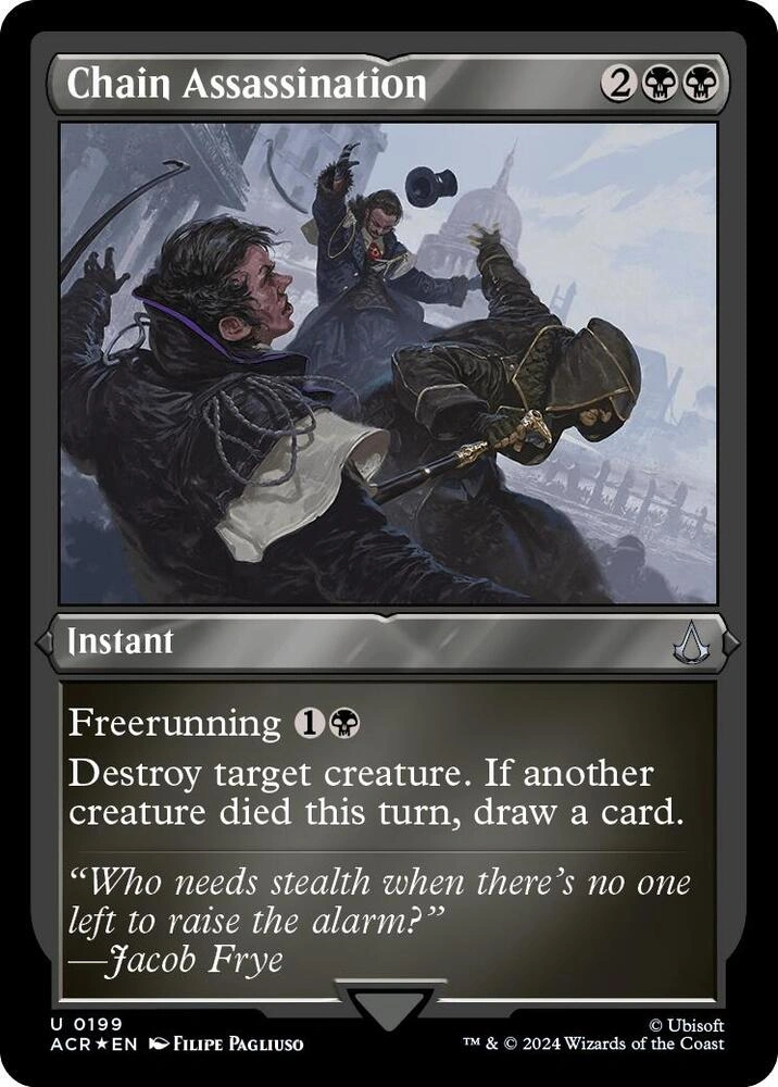 Chain Assassination (Foil Etched)