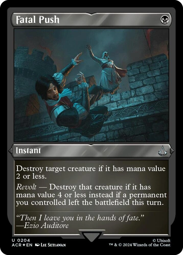 Fatal Push (Foil Etched)