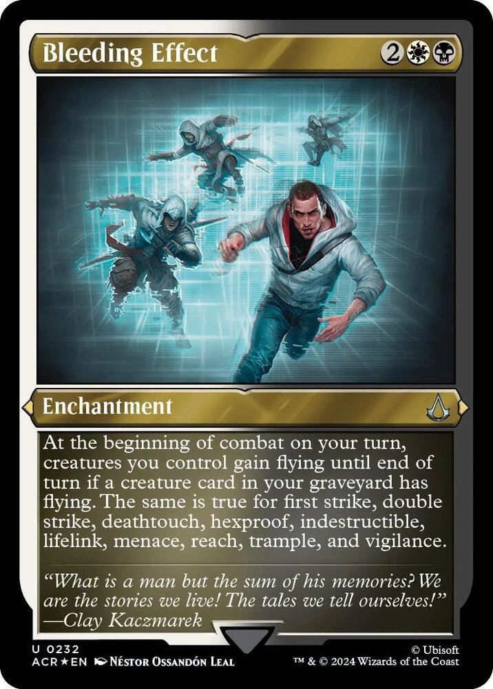 Bleeding Effect (Foil Etched)