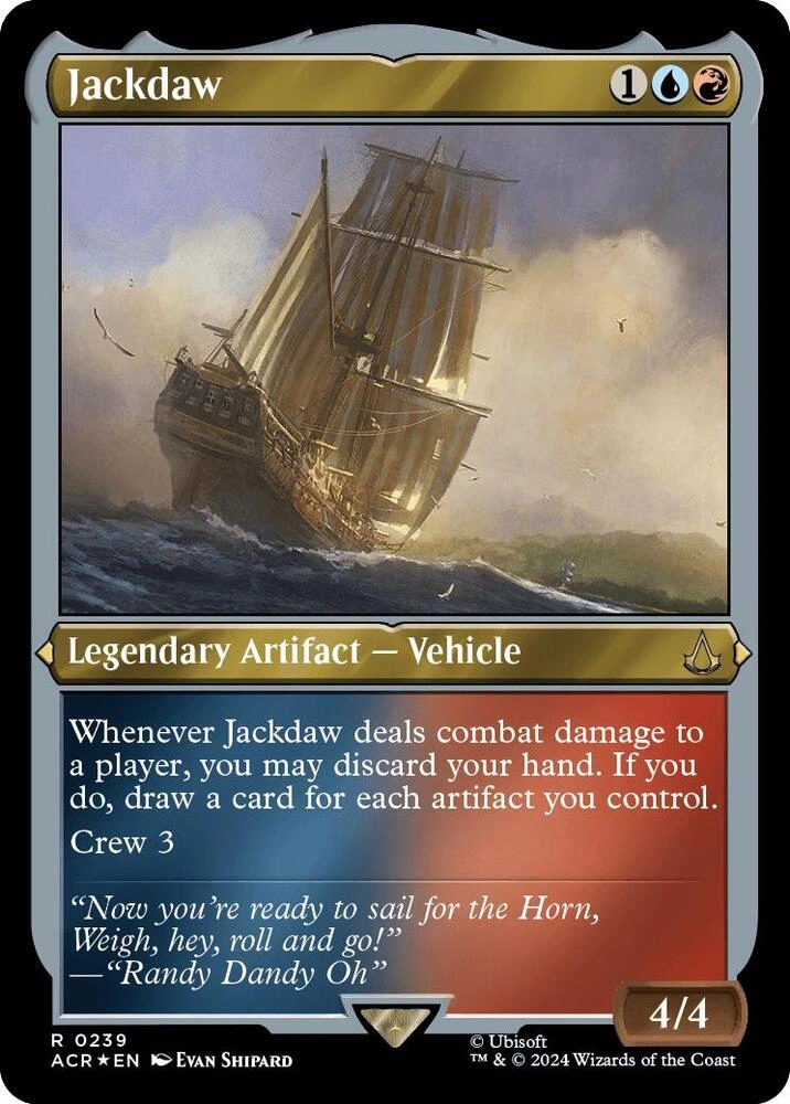 Jackdaw (Foil Etched)