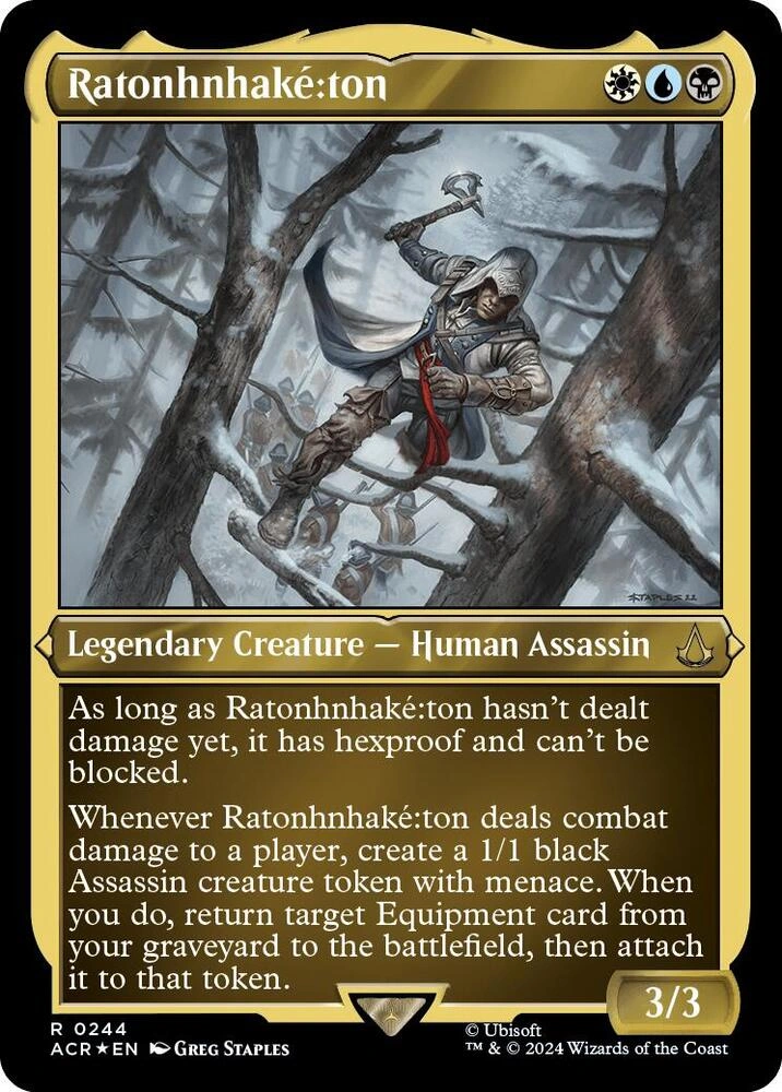 Ratonhnhake:ton (Foil Etched)