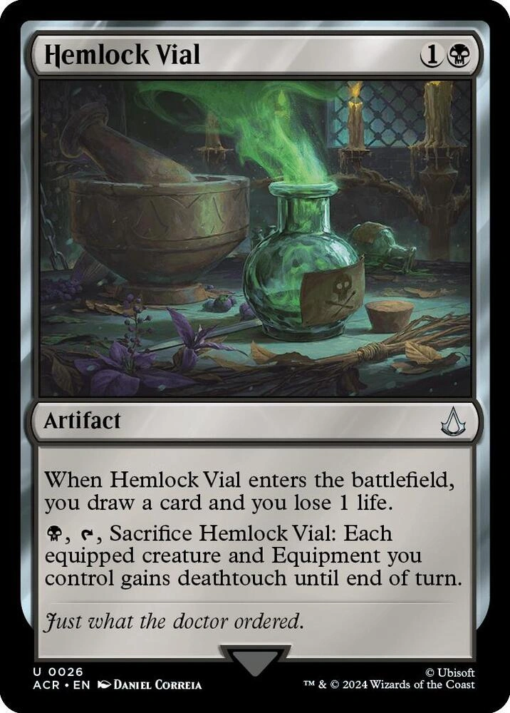 Hemlock Vial Foil