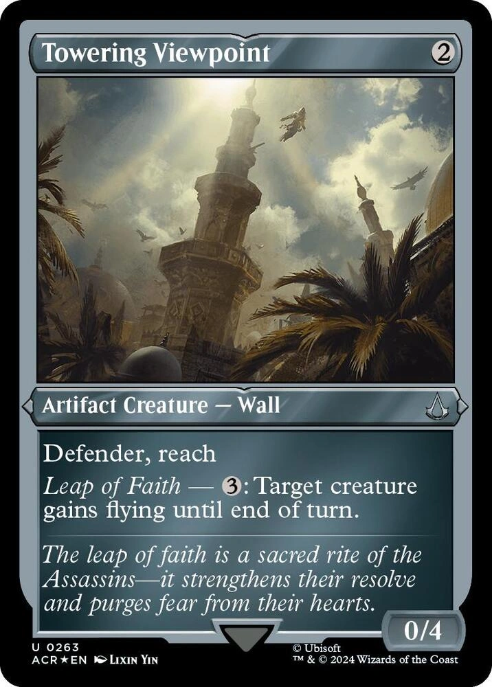 Towering Viewpoint (Foil Etched)