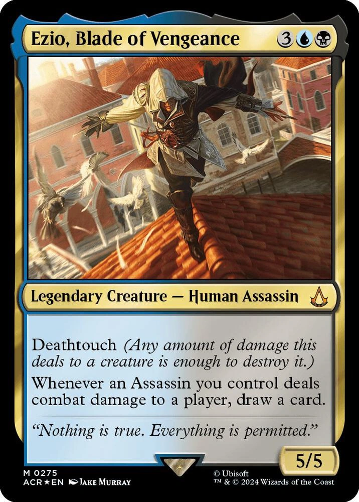 Ezio, Blade of Vengeance Foil