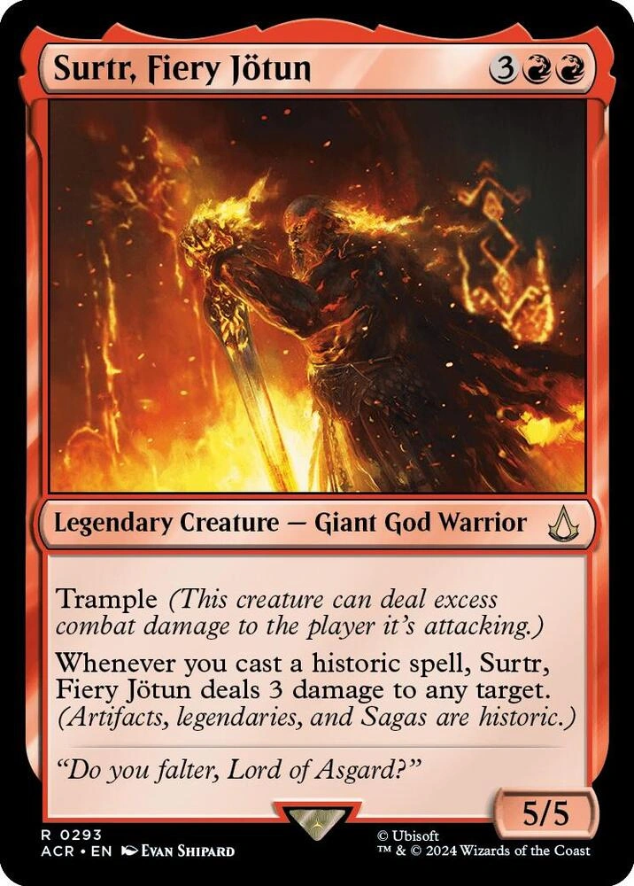 Surtr, Fiery Jรถtun