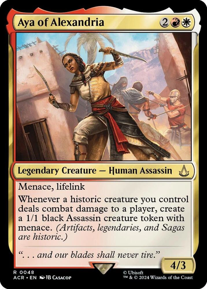 Aya of Alexandria Foil