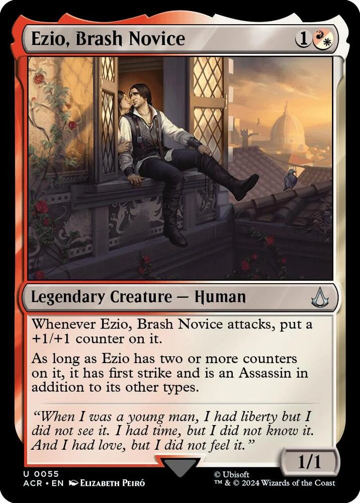 Ezio, Brash Novice Foil
