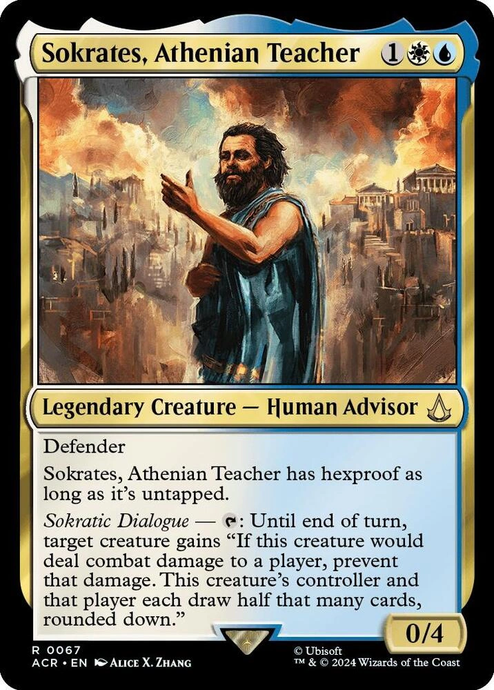 Sokrates, Athenian Teacher