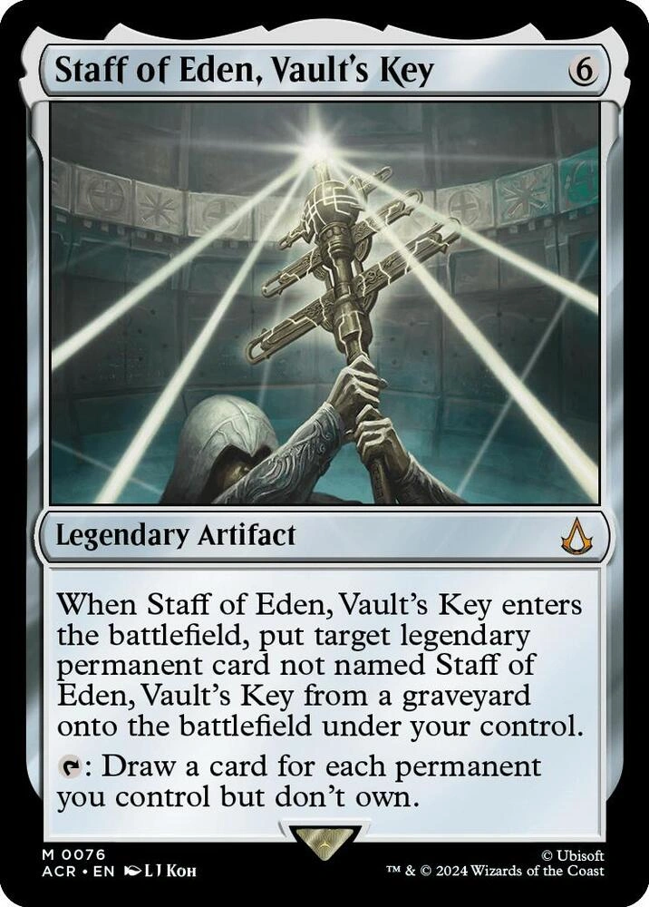 Staff of Eden, Vault's Key Foil