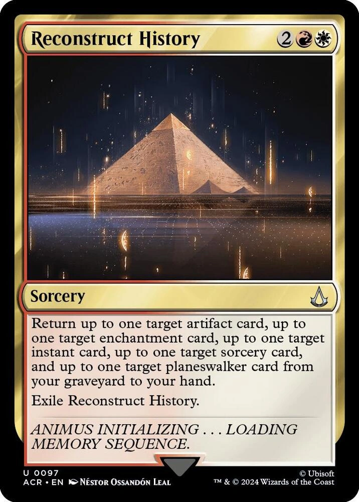 Reconstruct History Foil