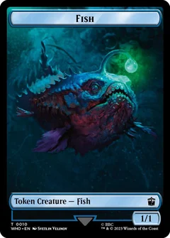 Fish // Clue (0021) Double-Sided Token Foil 10 // 21