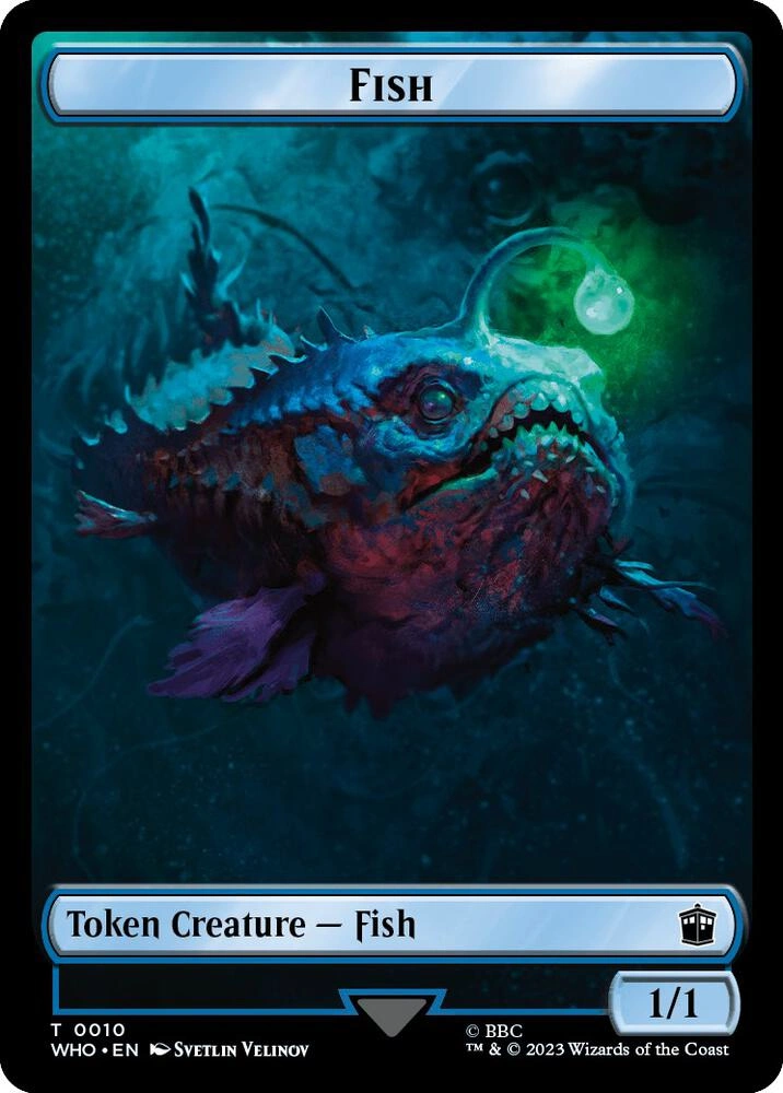 Fish // Treasure (0029) Double-Sided Token Foil