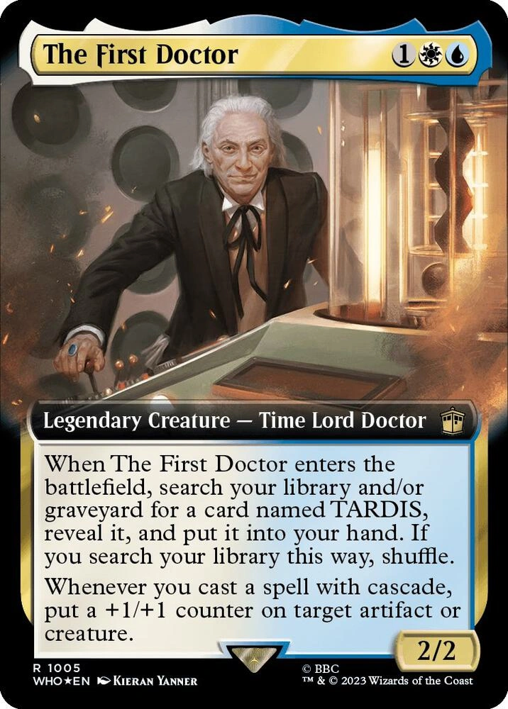The First Doctor (Extended Art) (Surge Foil)
