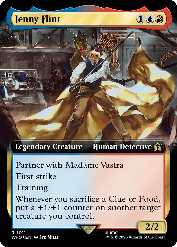 Jenny Flint (Extended Art) (Surge Foil)