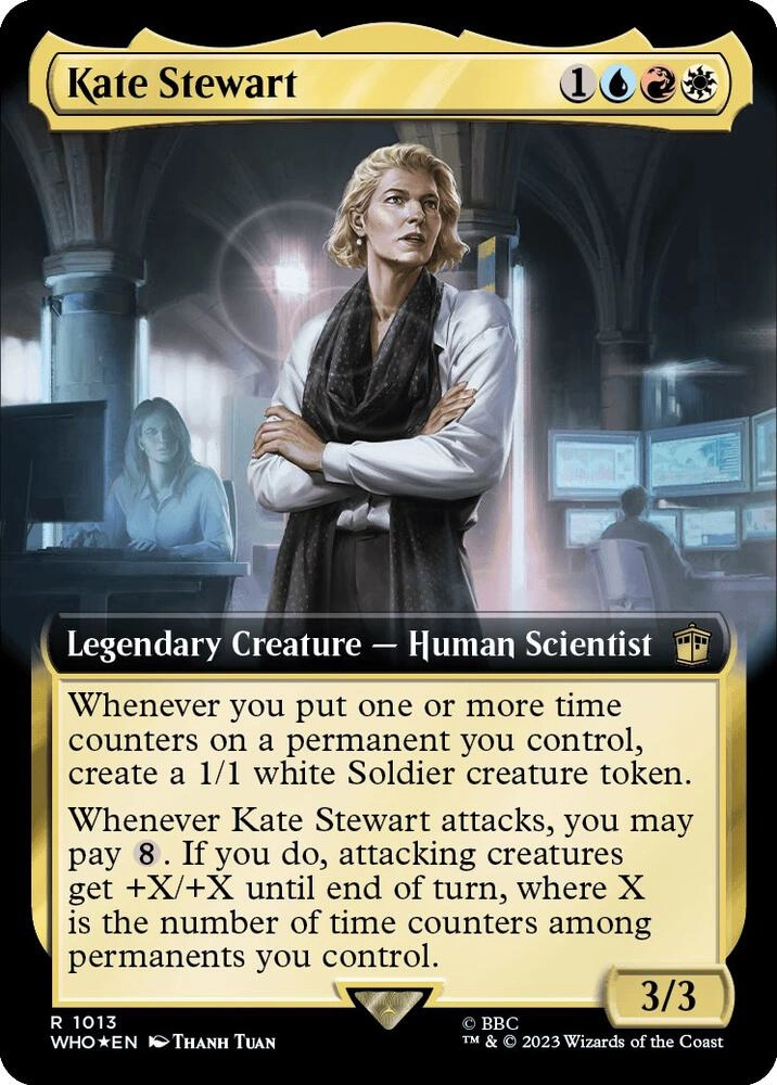 Kate Stewart (Extended Art) (Surge Foil)