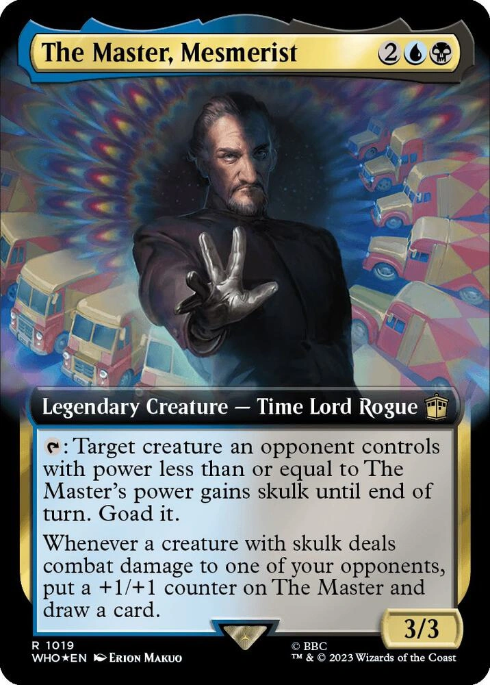 The Master, Mesmerist (Extended Art) (Surge Foil)
