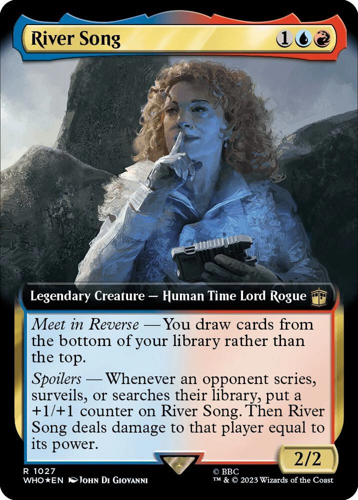 River Song (Extended Art) (Surge Foil)