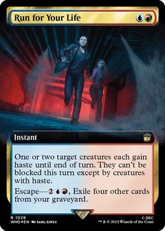 Run for Your Life (Extended Art) (Surge Foil) 1029
